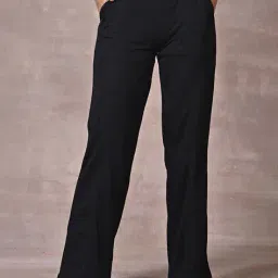 lakshita Women Straight Fit Palazzos with Insert Pockets image 1