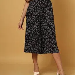 de moza Geometric Print Culottes-picture-24