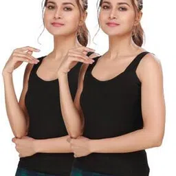 alba Pack of 2 Women Cotton Camisole-picture-13
