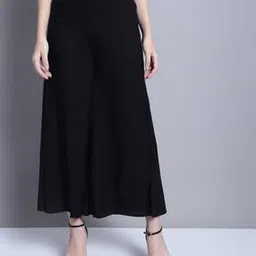 jompers Flat-Front Palazzos with Elasticated Waist-picture-34