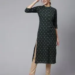 bollyclues Women Printed Straight Kurta-picture-45