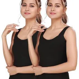 alba Pack of 2 Women Camisoles with Adjustable Straps-picture-36