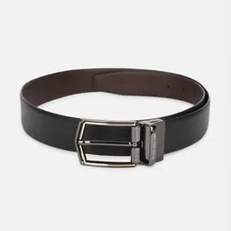 peter england Mens Leather Black Belt-picture-14