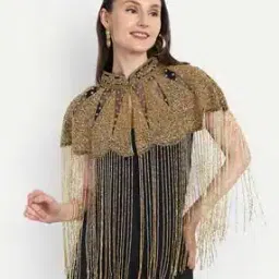 Women Embellished Shrug-image-1