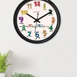 random Art Deco Round Shaped Wall Clock-picture-20