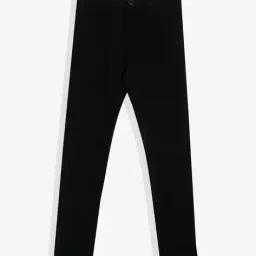 allen solly Boys Slim-Fit Flat-Front Trousers image 1