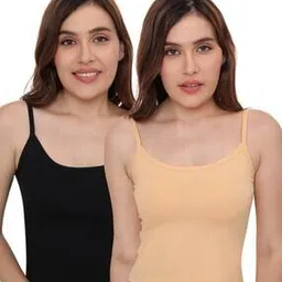 plumbury Built-in Bra Slim Fit Workout Tank Top Camisole-picture-11