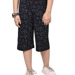 pixie n prince Girls Floral Print Relaxed Fit Capris-picture-18