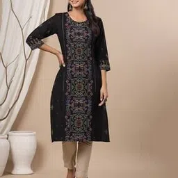 juniper Printed Straight Kurta-picture-18
