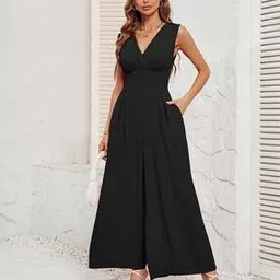 outzidr global Women Wrap Jumpsuit with Insert Pocket-picture-42