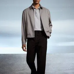 h&m Men Mid Rise Relaxed Fit Trousers-picture-37