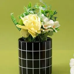 tayhaa Checked Ceramic Planter-picture-14