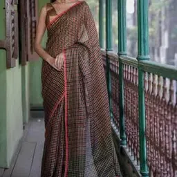 suta Women Cotton Blend Saree-picture-47