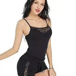 fashion comfortz Women Self-design Babydoll-picture-10