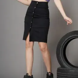 owen hart Women A-Line Denim Skirt-picture-37