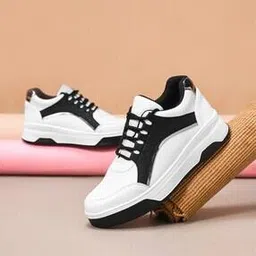 froh feet Women Colourblock Lace-Up Casual Shoes-picture-53