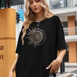 togs & terre Women Oversized Fit T Shirt-picture-19