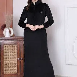 secret wish Women Velvet Nighti-picture-32