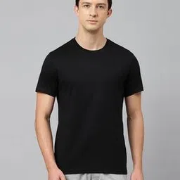 van heusen Men Regular Fit Crew-Neck T-Shirt-picture-16