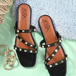 zebba Women Flat Sandals with PU Upper-picture-30