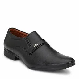 john karsun Panelled Slip-On Formal Shoes-picture-31