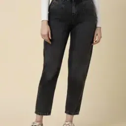 allen solly Women Lightly Washed Regular Fit Jeans-picture-32