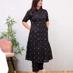 gosriki Women Floral Straight Kurta Set-picture-40