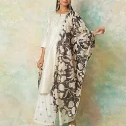 melange by lifestyle Women Abstract Dupatta-picture-11