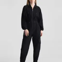 only Jumpsuit with Cuffed Sleeves-picture-53