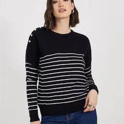 styli Women Stripes Pullover-picture-16