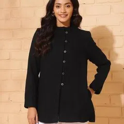 fabindia Woman Regular Fit Jacket-picture-10
