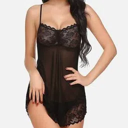 styfun Women Lace Babydoll with Adjustable Straps-picture-14