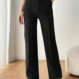 leia High-Rise Flat-Front Straight Fit Pants-picture-24