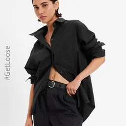 gap Women Loose Fit Shirt with Patch Pocket-picture-28