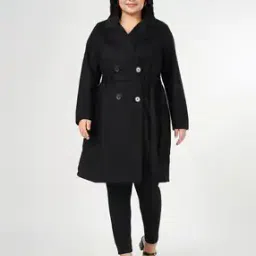 honey curvytude by pantaloons Women Trench Jacket-picture-25