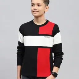monte carlo Boys Self-design Sweater image 1