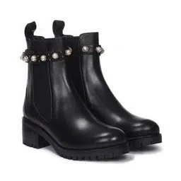 saint g Chelsea Boots with Pearl-Studded Band-picture-25