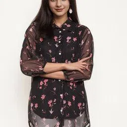 Women Floral Relaxed Fit Tunic-image-52