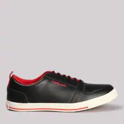 woodland Men Lace-Up Shoes with Perforations-picture-11
