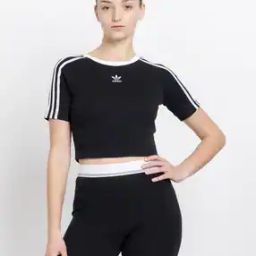 adidas originals 3 S Cropped Ls T-Shirt-picture-49