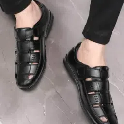 shuan Men Strappy Sandals With Synthetic Upper-picture-41