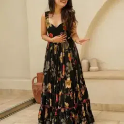 leia Women Printed A-Line Dress-picture-37