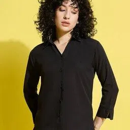 dimpy garments Women Regular Fit Spread-Collar Shirt-picture-53