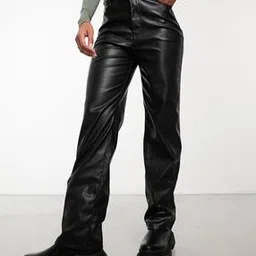 Women Straight Fit Flat-Front Trousers-image-97