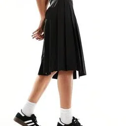 Women Tailored Pleated A-Line Skirt-image-87