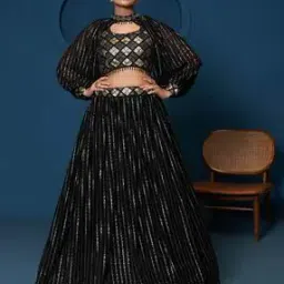 tanuka Women Embroidery Lehenga Choli Set with Dupatta-picture-26