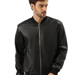 leather retail Men Bikers Jacket-picture-51