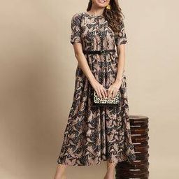 tromko Women Paisley Print Gown Dress-picture-40