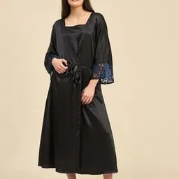 the kaftan company Women Square Neck Nighti-picture-28