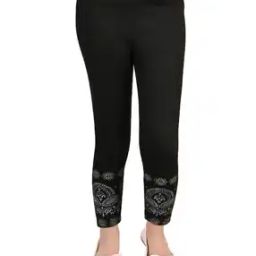 pixie n prince Girls Ankle Length Floral Leggings-picture-17